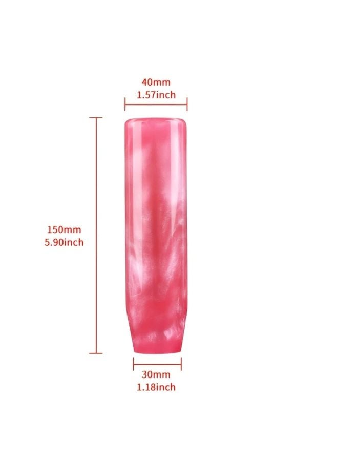 Purple 6 Inch Cloud Stone Gear Shift Knob With M8 M10 M12 Adapters For Automatic Manual Transmission Luxury Car - Image 2
